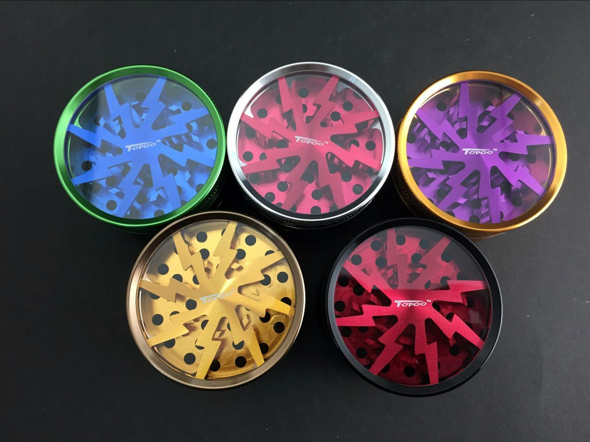 Colored Four-Layer Grinder in Space Aluminum