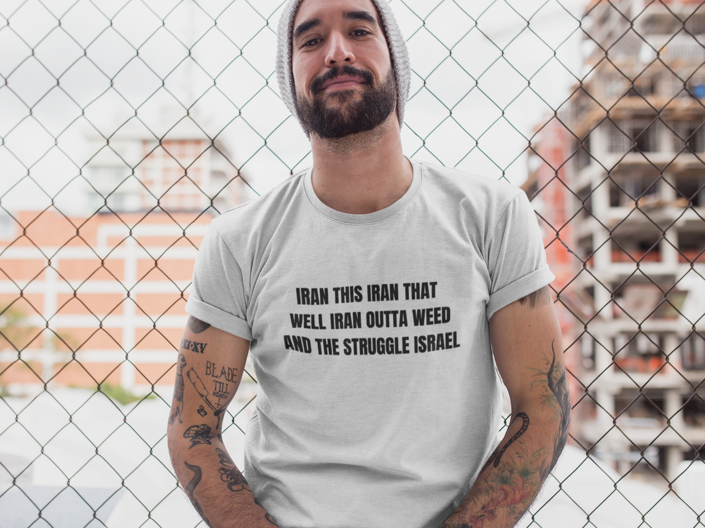 Iran Outta Weed (Black Lettering)