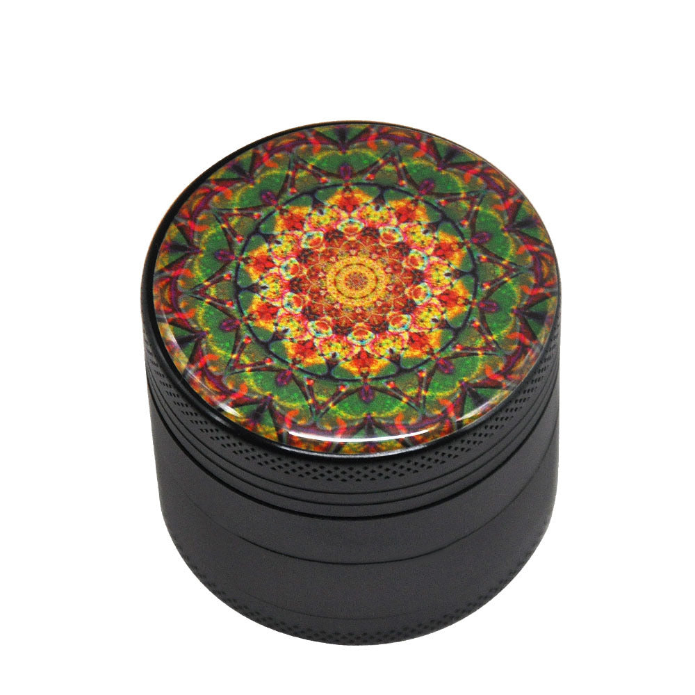 50mm Aluminum Alloy Four-Layer Smoke Grinder