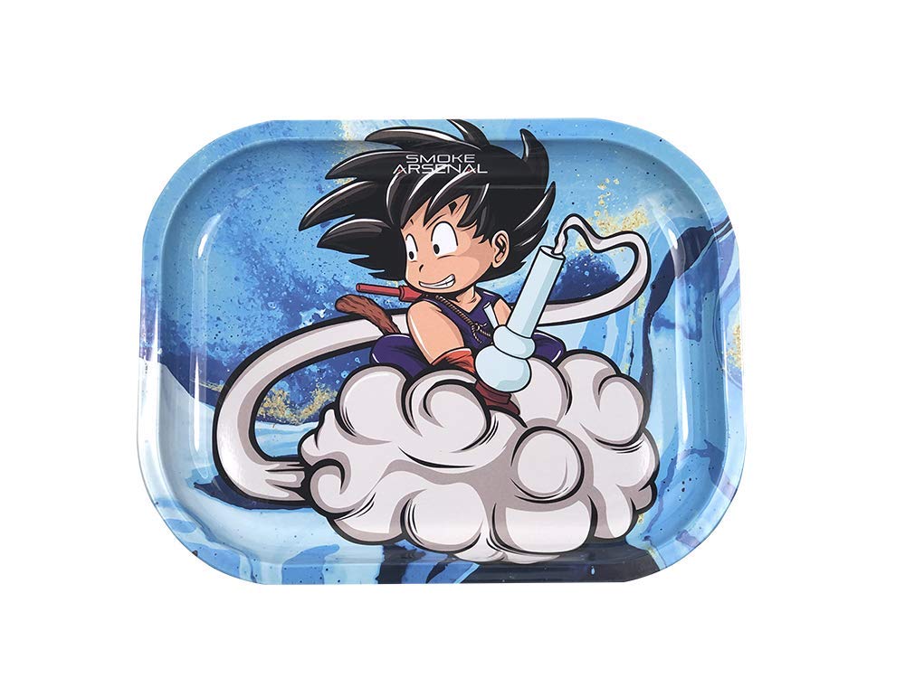 Smoke Arsenal Rolling Paper Tray - Goku Flying Nimbus