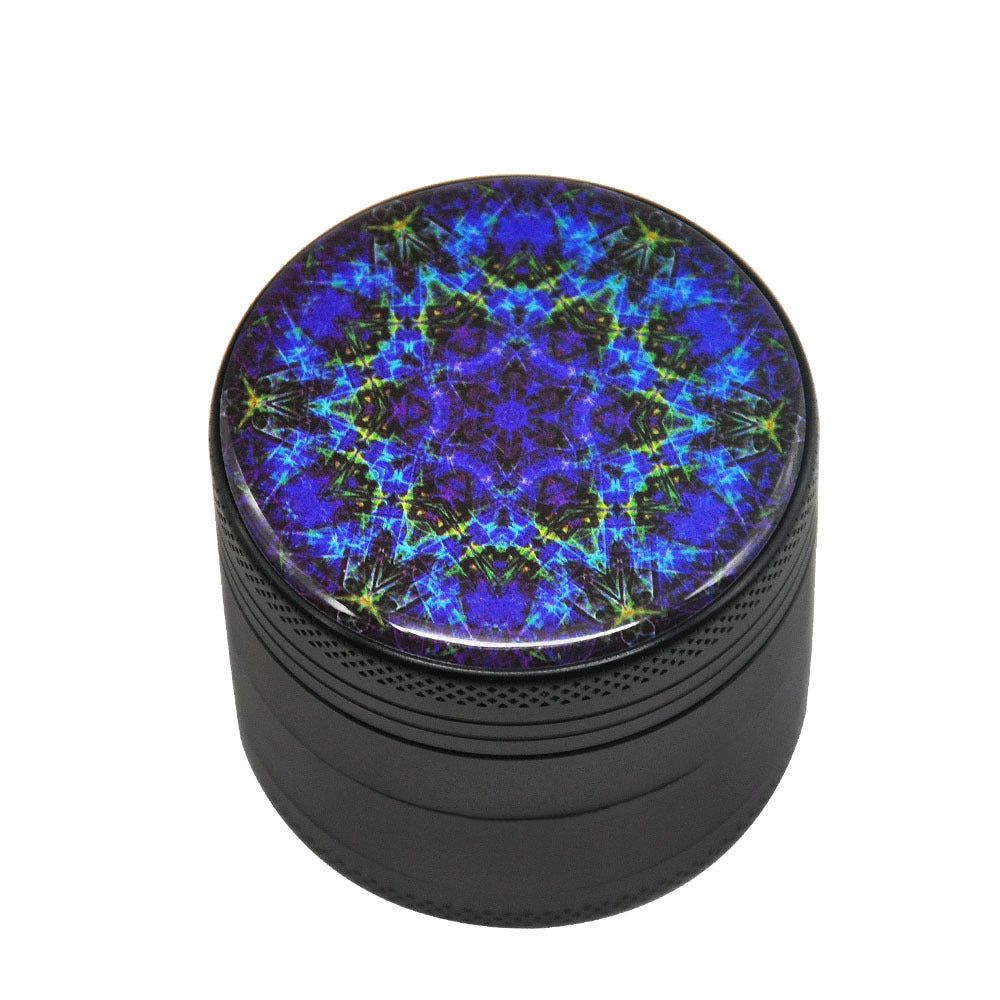 50mm Aluminum Alloy Four-Layer Smoke Grinder