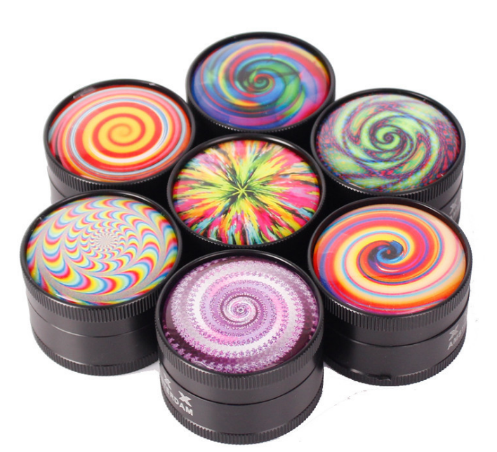 Metal Grinder, 3-Tier Herb Crusher