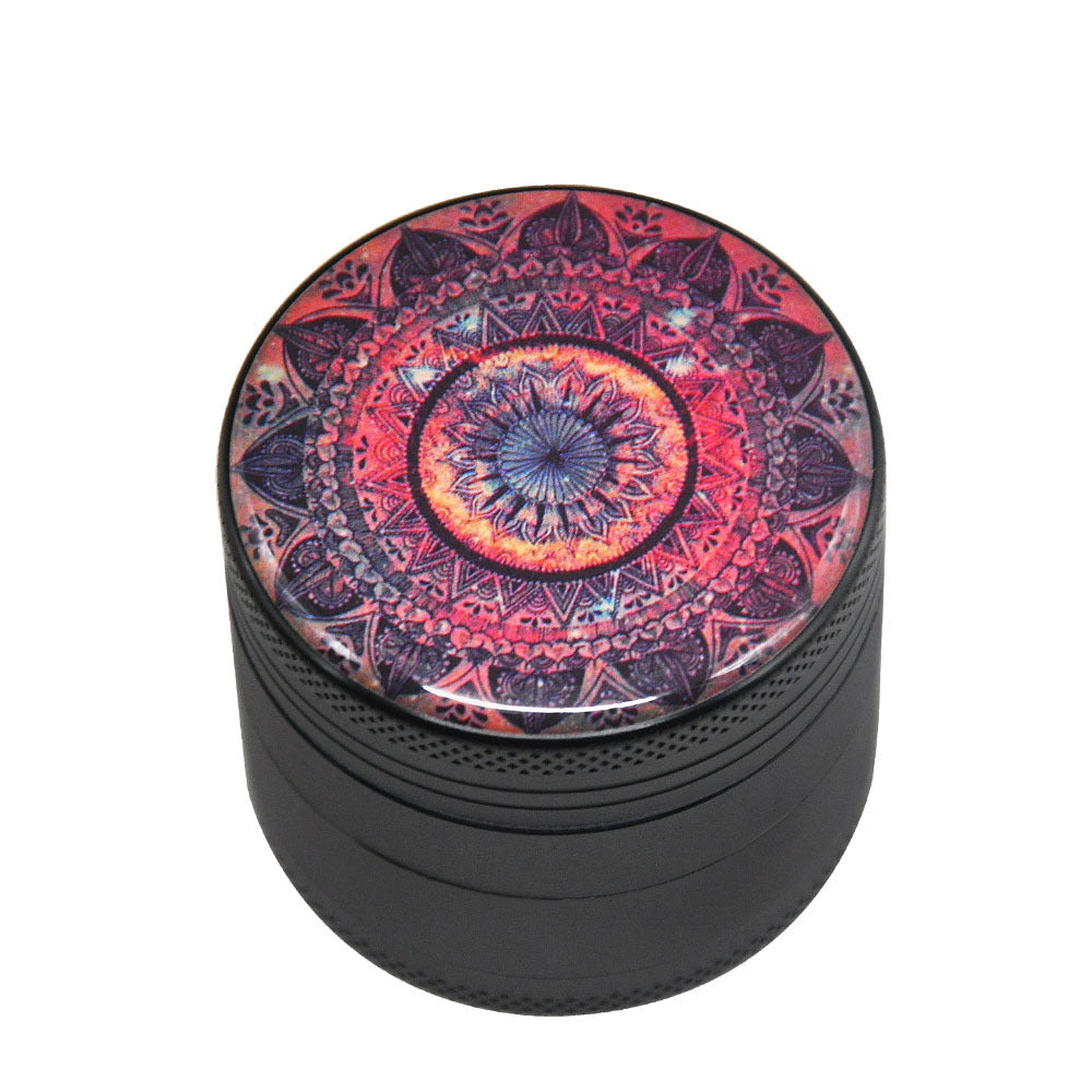 50mm Aluminum Alloy Four-Layer Smoke Grinder