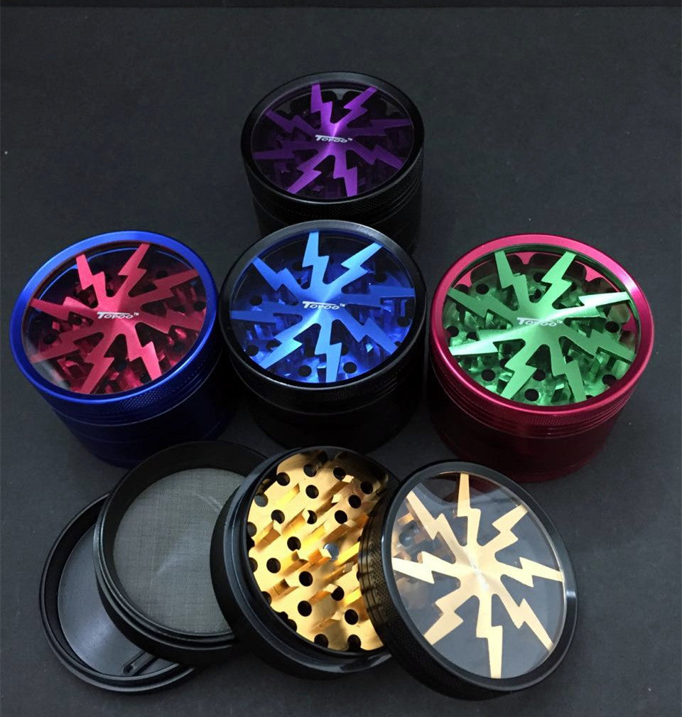 Colored Four-Layer Grinder in Space Aluminum