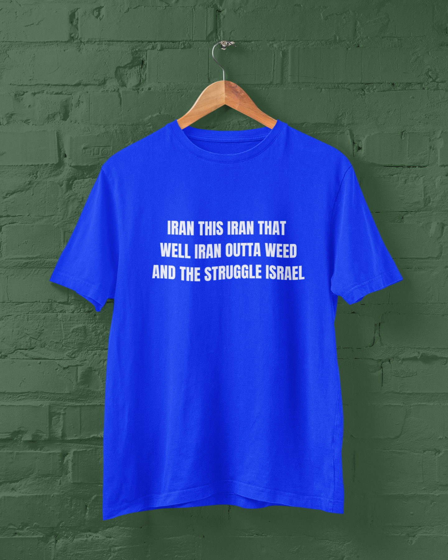Iran Outta Weed (White Lettering)