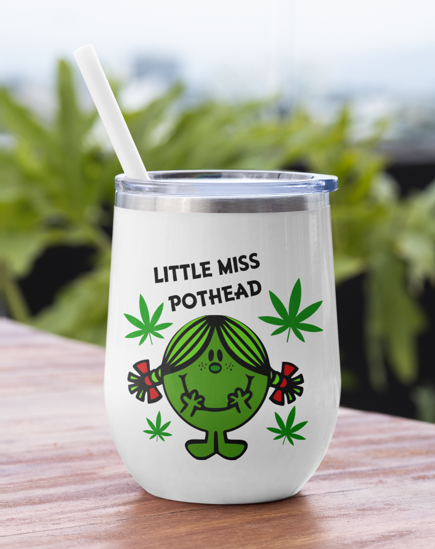 little miss pothead Wine & High – Witty and High